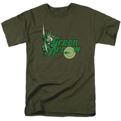 Men's DC Comics Green Arrow Green Arrow Short Sleeve Adult Tee / T-Shirt