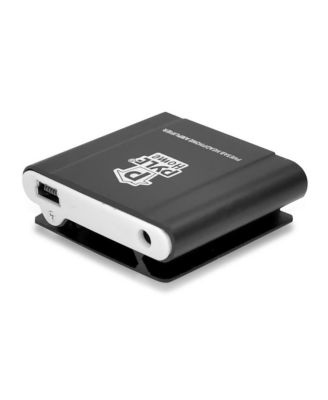 Bass Boost Portable Headphone Amplifier, USB Rechargeable, Black