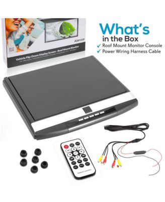 15.6'' Roof Mount Monitor with 1080p Support, HDMI, USB, Micro SD, FM Transmitter