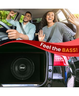 Slim Subwoofer Box System, 10'' 500W, Truck Audio Enclosure