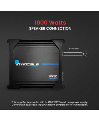 Mono-Block Mosfet Amplifier, 1000W Max, Invincible Series