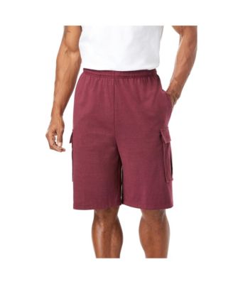 Big & Tall Lightweight Jersey Cargo Shorts