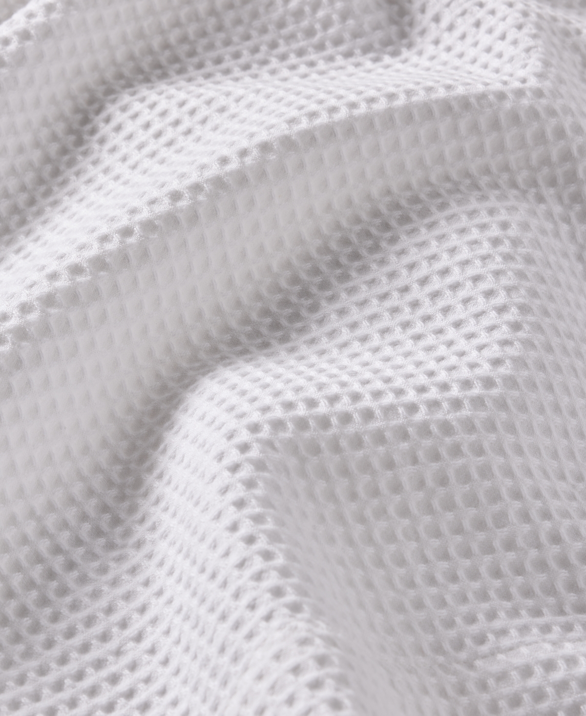 Arch Studio Waffle Cotton Blanket, Twin, Exclusively At Macy's In White
