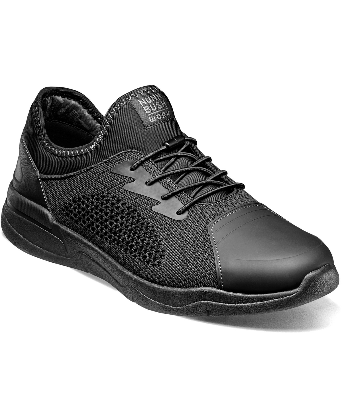 Men's Grazie Work Splash Guard Slip Resistant Oxford - Black