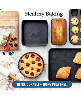 15-Piece Ultra-Durable Non-Stick Diamond Infused Cookware and Bakeware Set