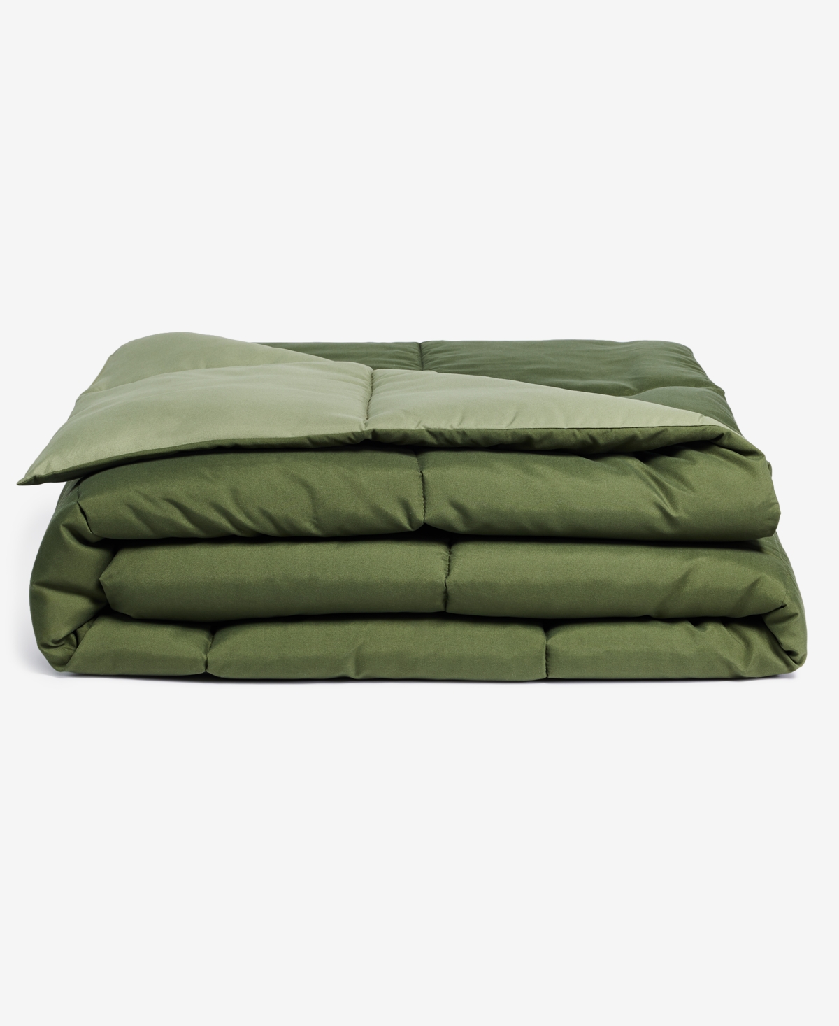Arch Studio Microfiber Down Alternative Comforter, Twin In Green