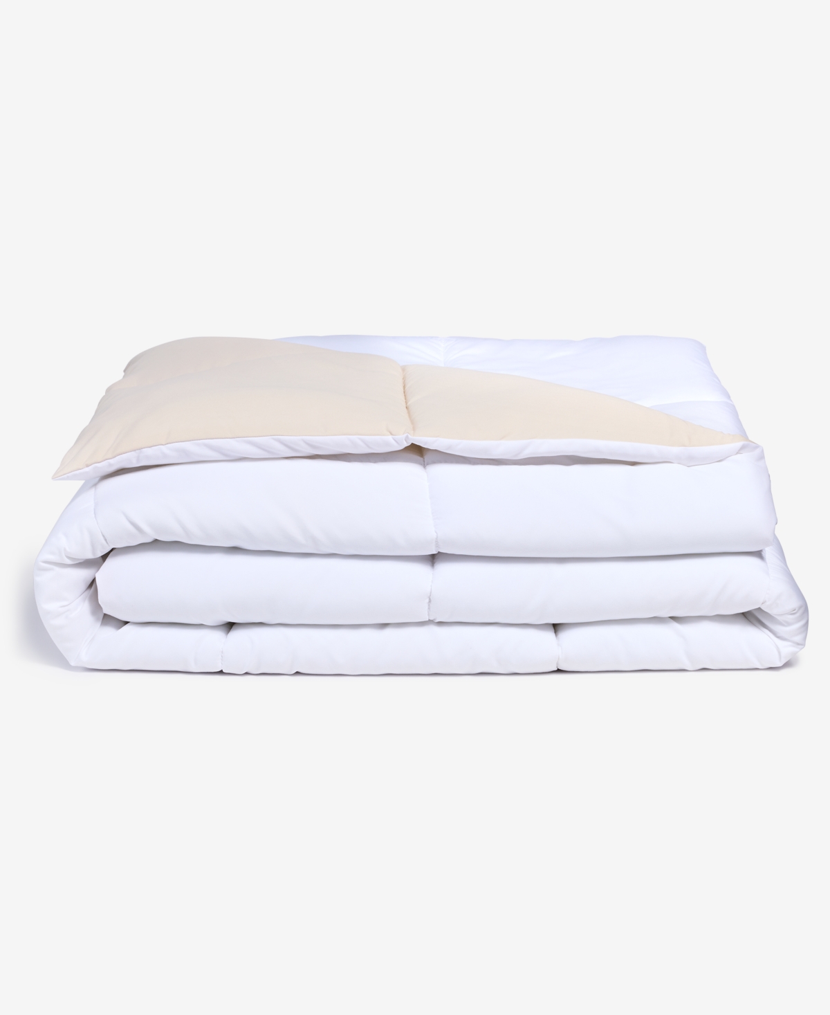 Arch Studio Microfiber Down Alternative Comforter, King, Exclusively At Macy's In Sand
