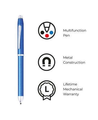 A.T. Cross Tech3+ Multi Function Pen + Pencil with Optional Stylus