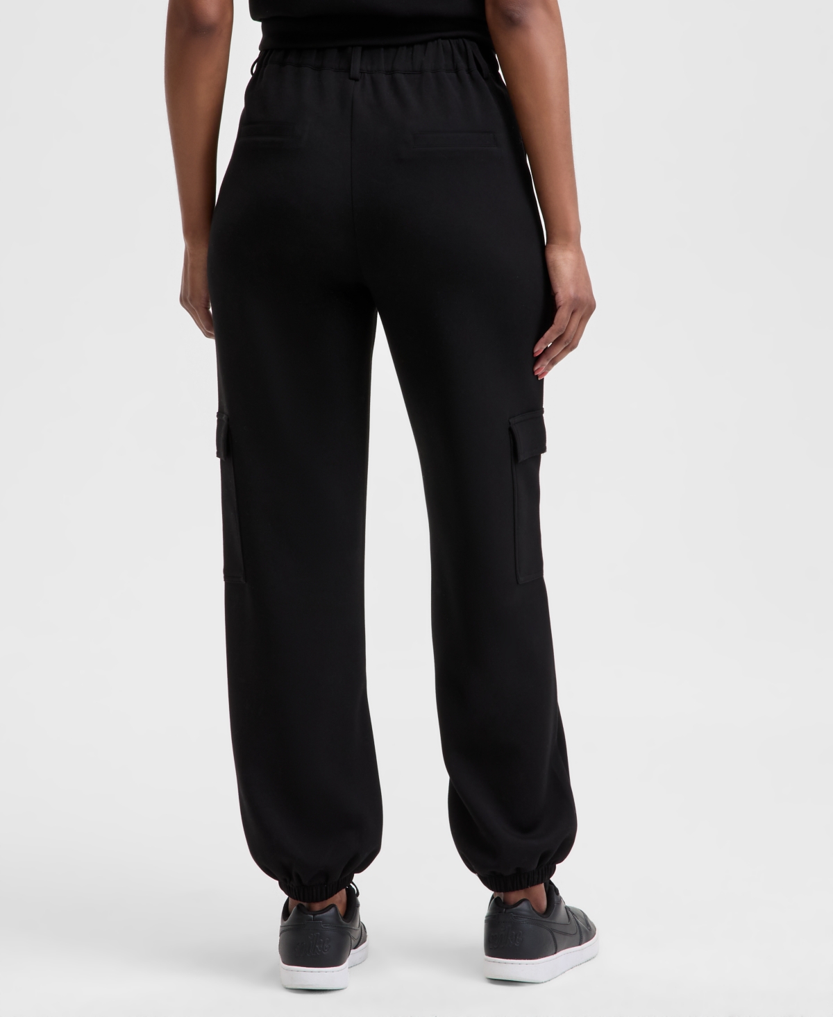 And Now This Women's Scuba Quarter-zip Collar Vest, Created For Macy's In Black
