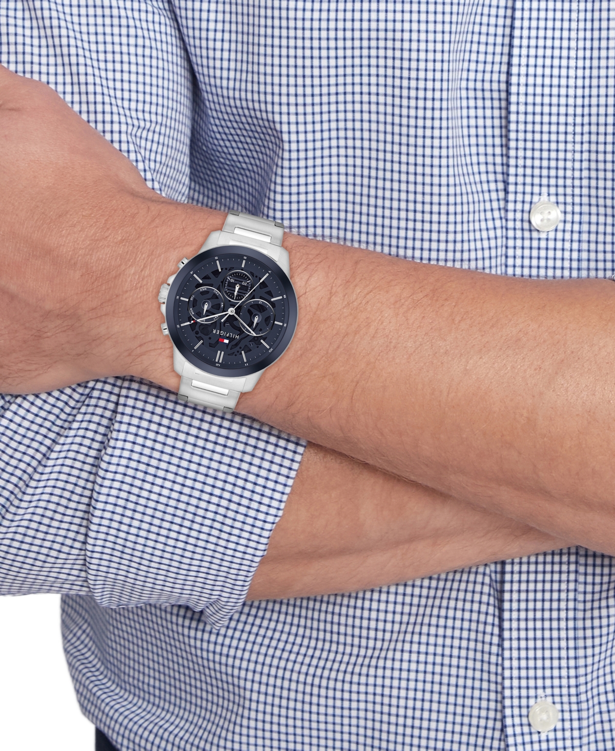 Tommy Hilfiger Tyson Watch In Navy