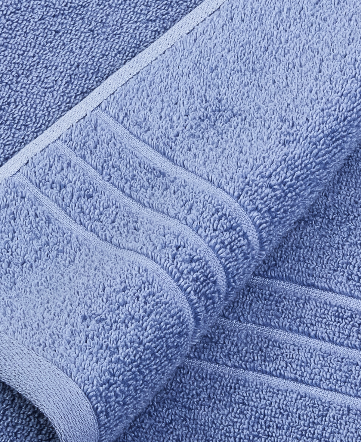 Arch Studio Quick Dry Bath Towel, 30" X 56", Exclusively At Macy's In Chambray