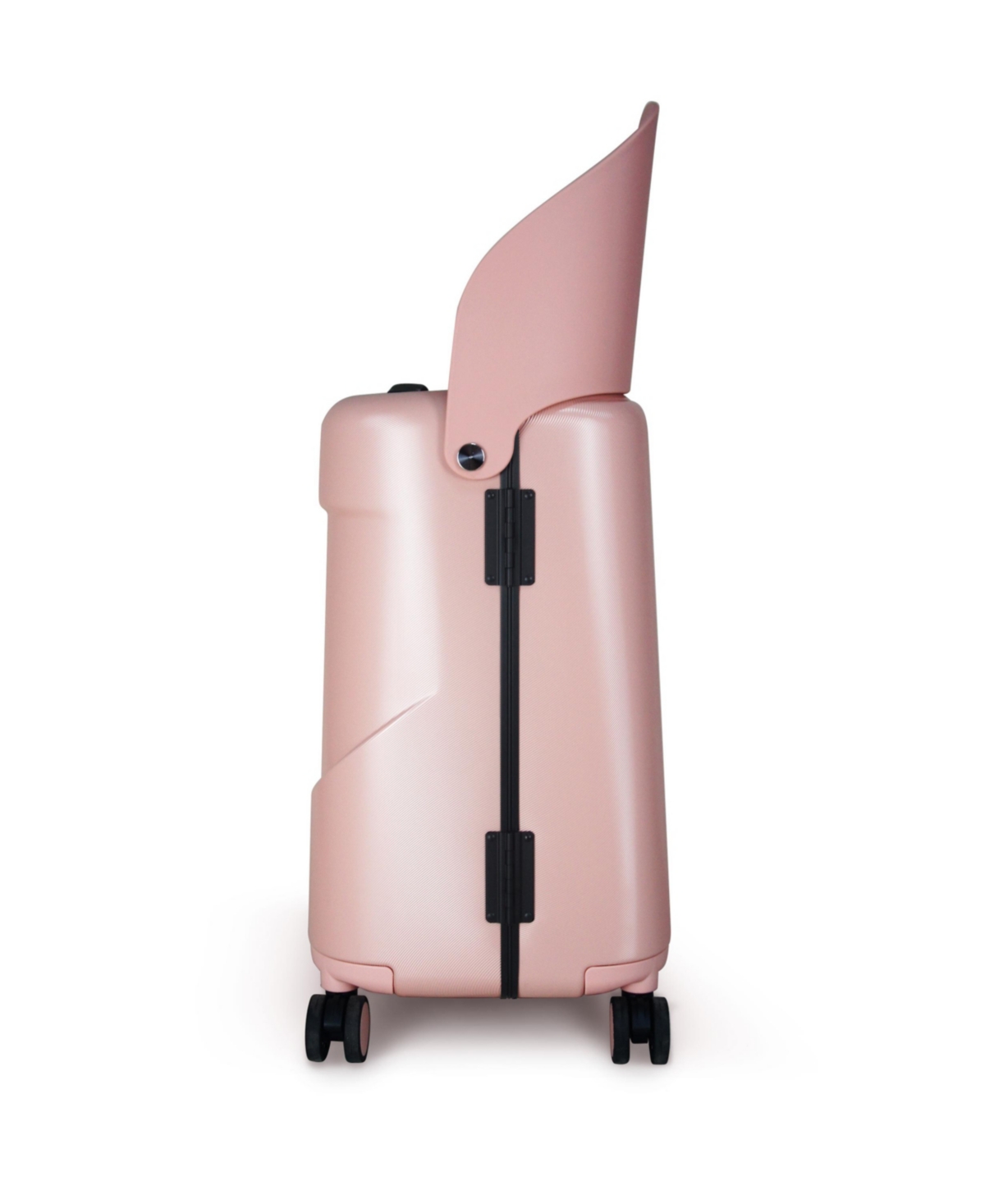 Miamily Infant Multi-functional Seatback Carry On Luggage In Dusty Pink