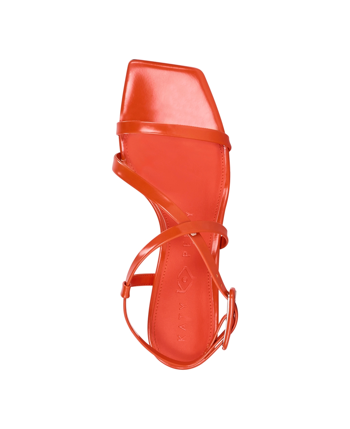 Shop Katy Perry Women's The Wandering Square Toe Sandals In Flame