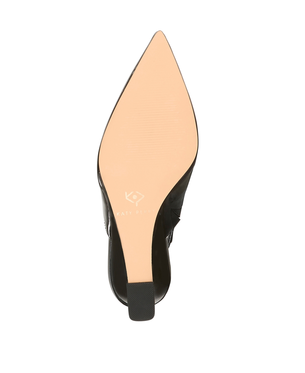 Katy Perry The Trendygurl Slingback Pointed Toe Wedge Sandal In Black