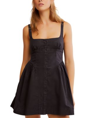 Free People Women's Astrid Oxford Mini Dress - Macy's