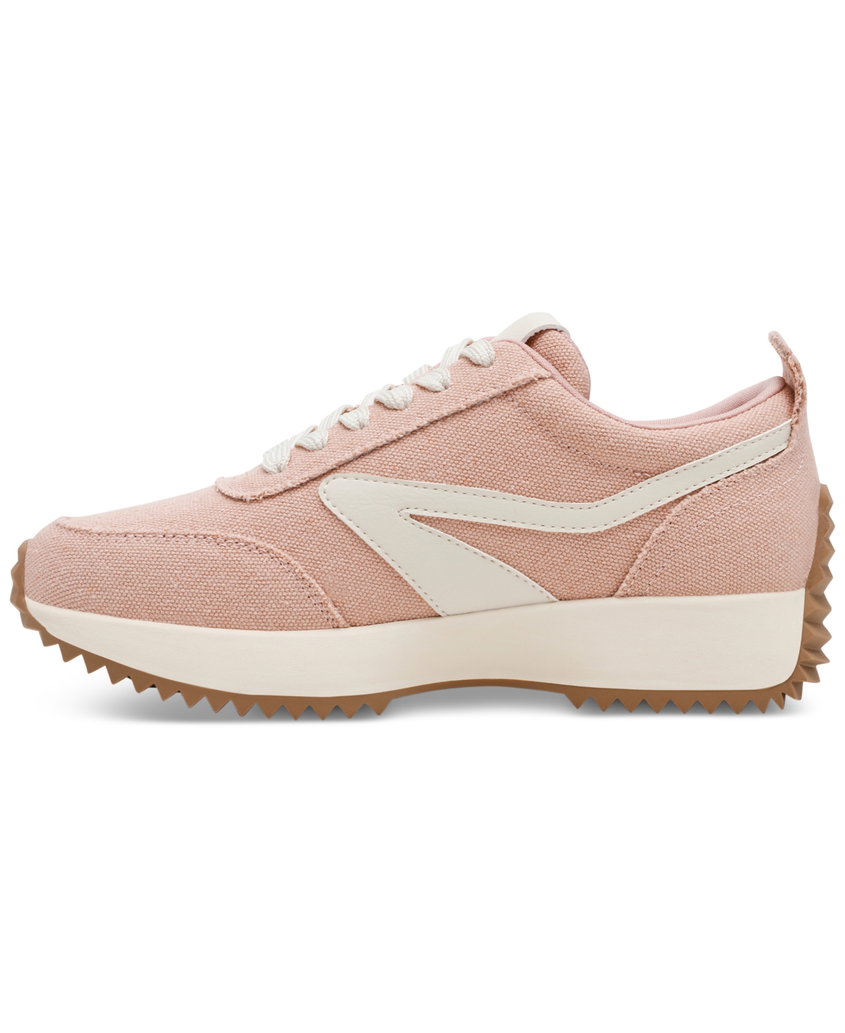 Dv Dolce Vita Women's Bynx Lace-up Jogger Sneakers In Dusty Rose