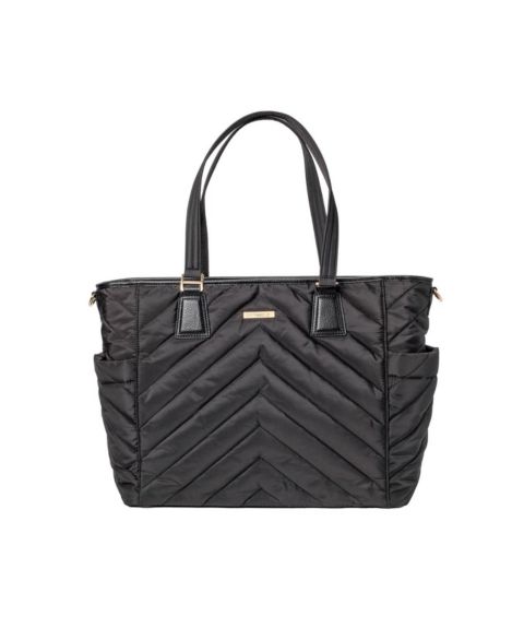 Женская сумка MinkeeBlue Convertible Organizational Ella Tote Bag with Lunch, цвет: Чёрный