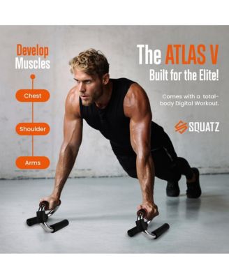 Pull-Up and S-Type Push-Up Bars for Strength Training and Home Workouts