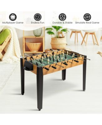48" Competition Sized Home Recreation Wooden Foosball Table