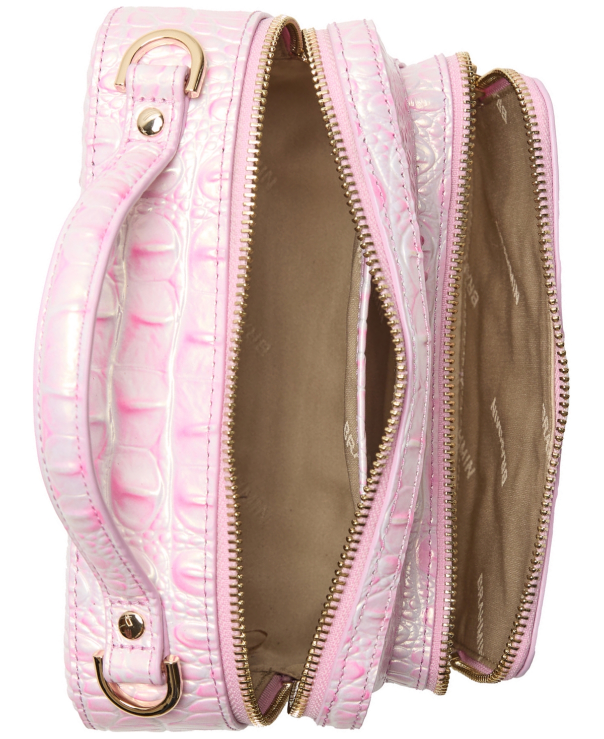 Brahmin Tori Rose Water Small Leather Melbourne Crossbody In Rose Water