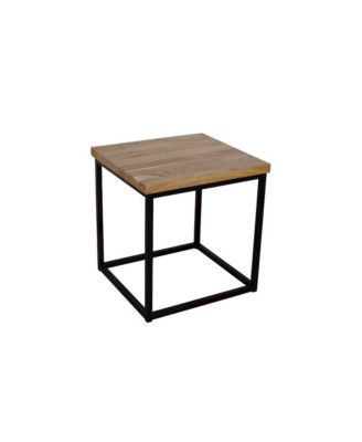 Ames Solid Wood Modern End Table