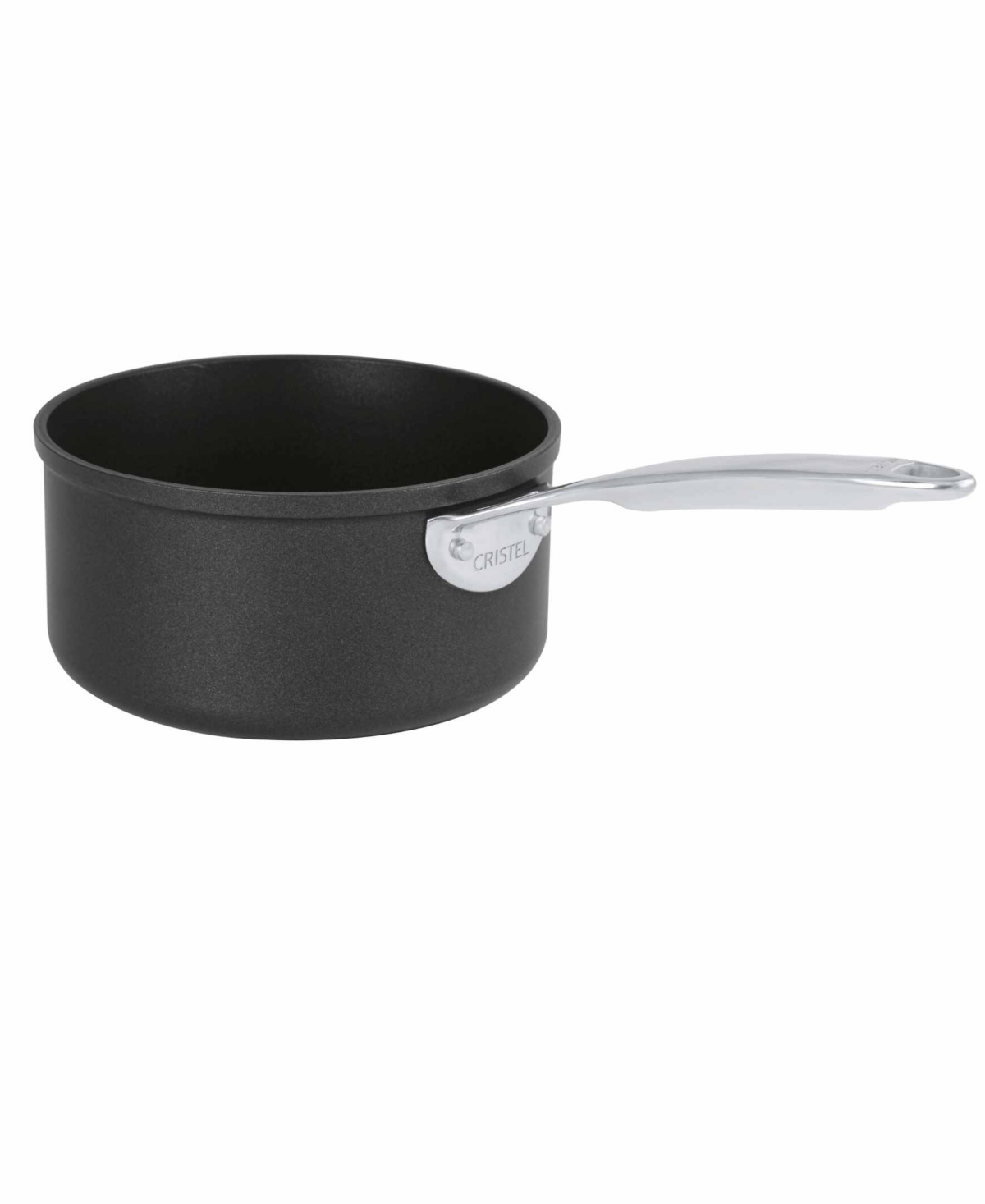 Cristel Castel Pro Ultralu 1.5 Qt Non-stick Saucepan With In No Color