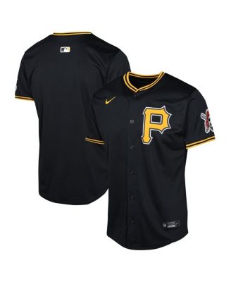 Nike - Big Boys and Girls Black Pittsburgh Pirates Alternate Limited Jersey