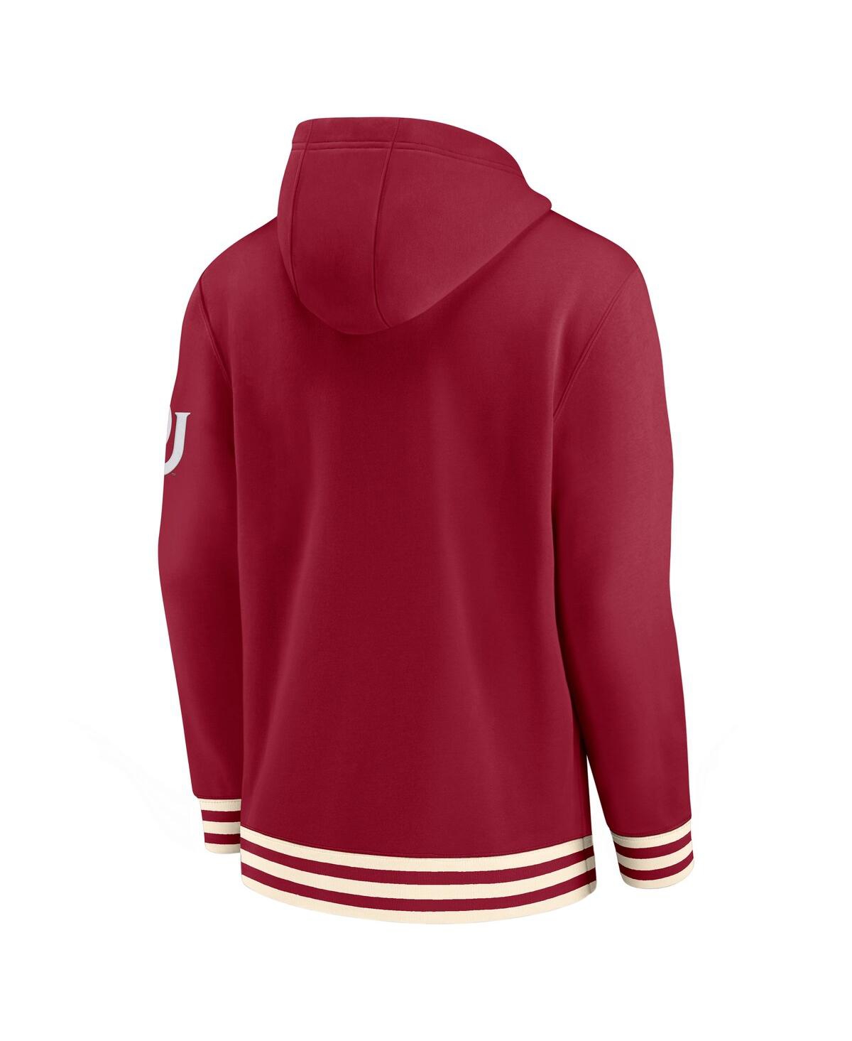 Nike Oklahoma Sooners Legacy Retro Menâs  Men's College Pullover Hoodie In Crimson