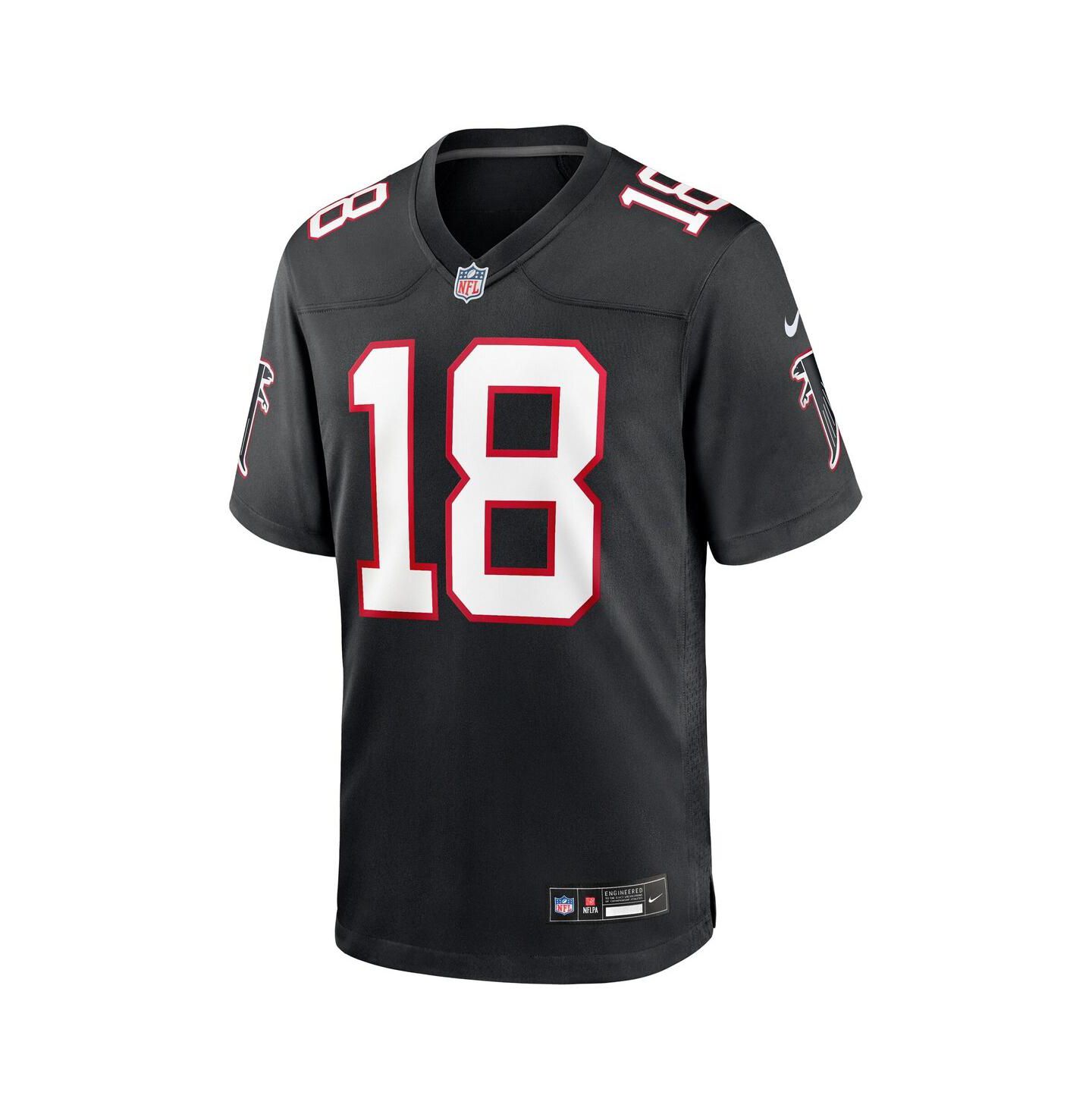 Детское джерси Nike Kirk Cousins Atlanta Falcons Alternate Game, Black — фото 2