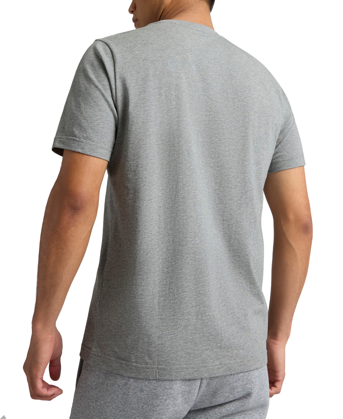 Puma Essentials Small No. 1 Logo Men's T-shirt In Grey