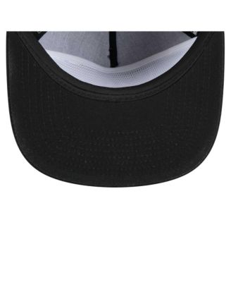 Men's Black Las Vegas Raiders B-Dub Golfer Snapback Hat