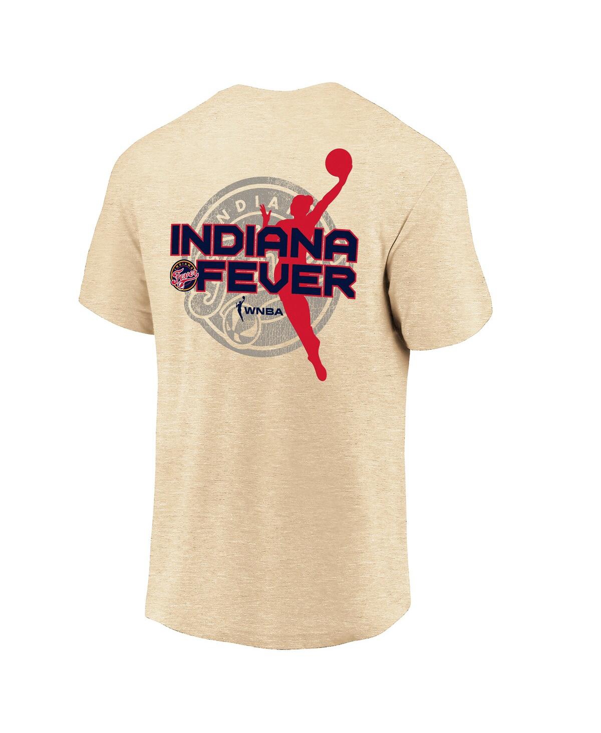 Fanatics Men's And Women's Natural Indiana Fever Wnbaâ Team Elite T-shirt In Natural