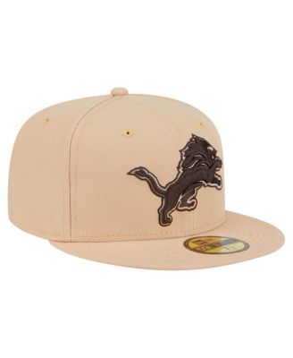 Men's Tan Detroit Lions Candied Pecan 59FIFTY Fitted Hat