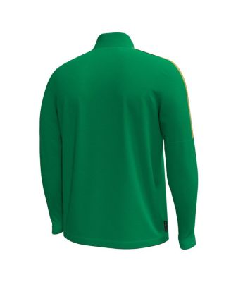Men's Kelly Green Notre Dame Fighting Irish Playoff Performance Quarter-Zip Jacket