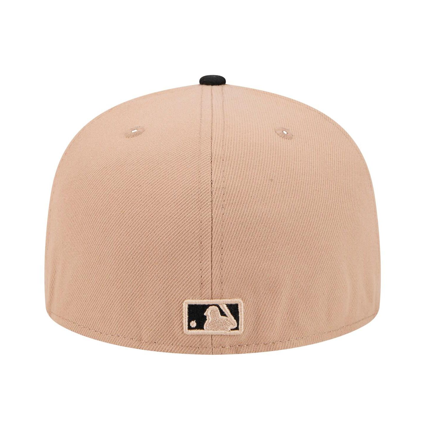 Мужская бейсболка New Era Chicago White Sox 59FIFTY Fitted, Khaki — фото 3
