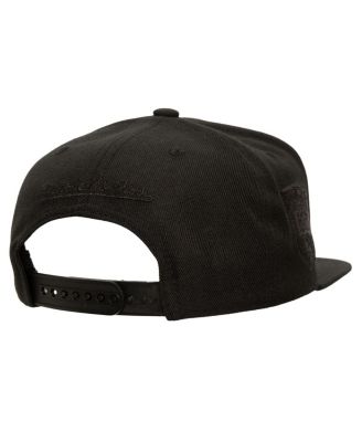 Men's Black Seattle Kraken Soul Strike Cultivated Pearl Tonal Snapback Hat