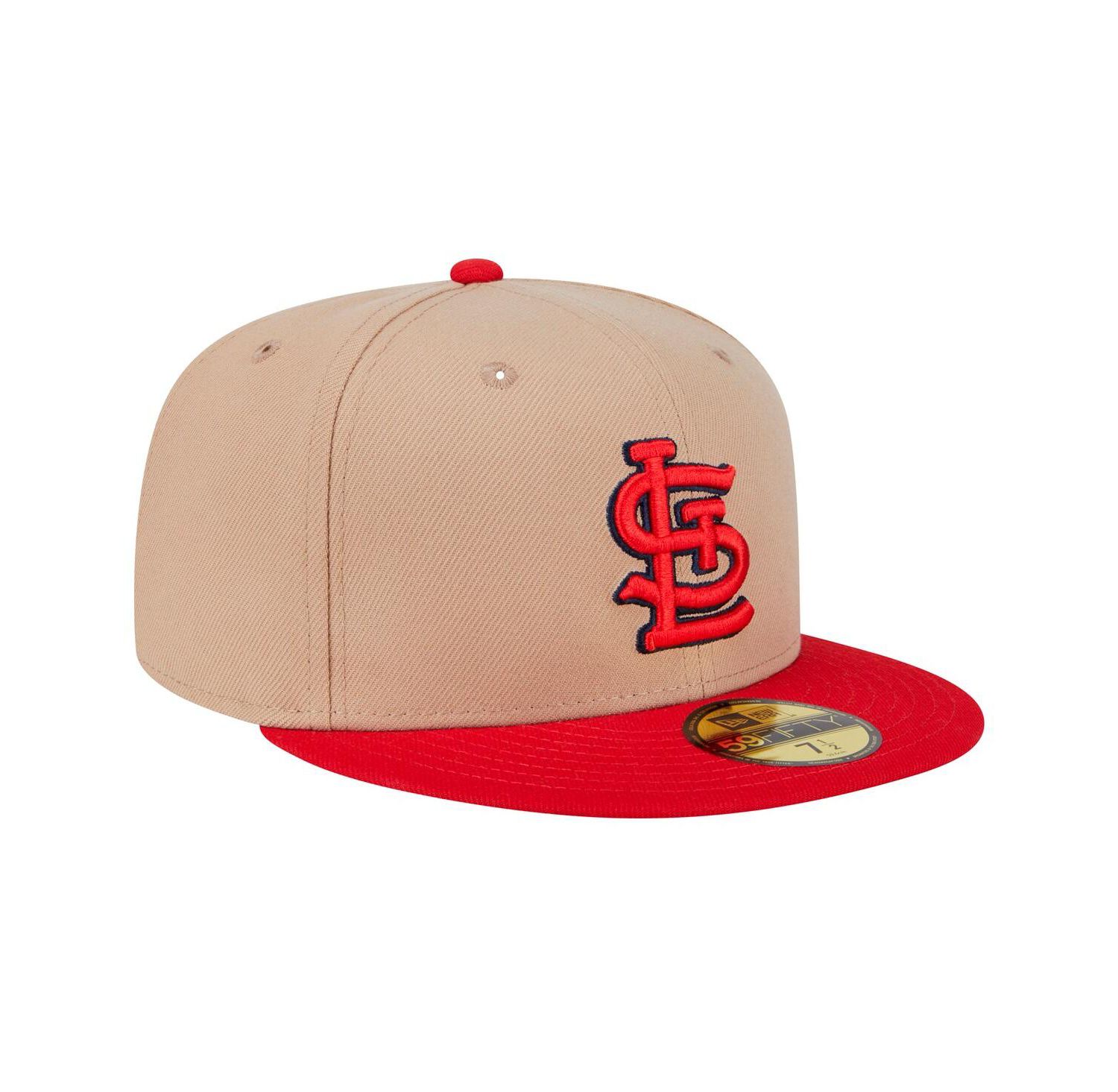 Men's Khaki St. Louis Cardinals 59FIFTY Fitted Hat