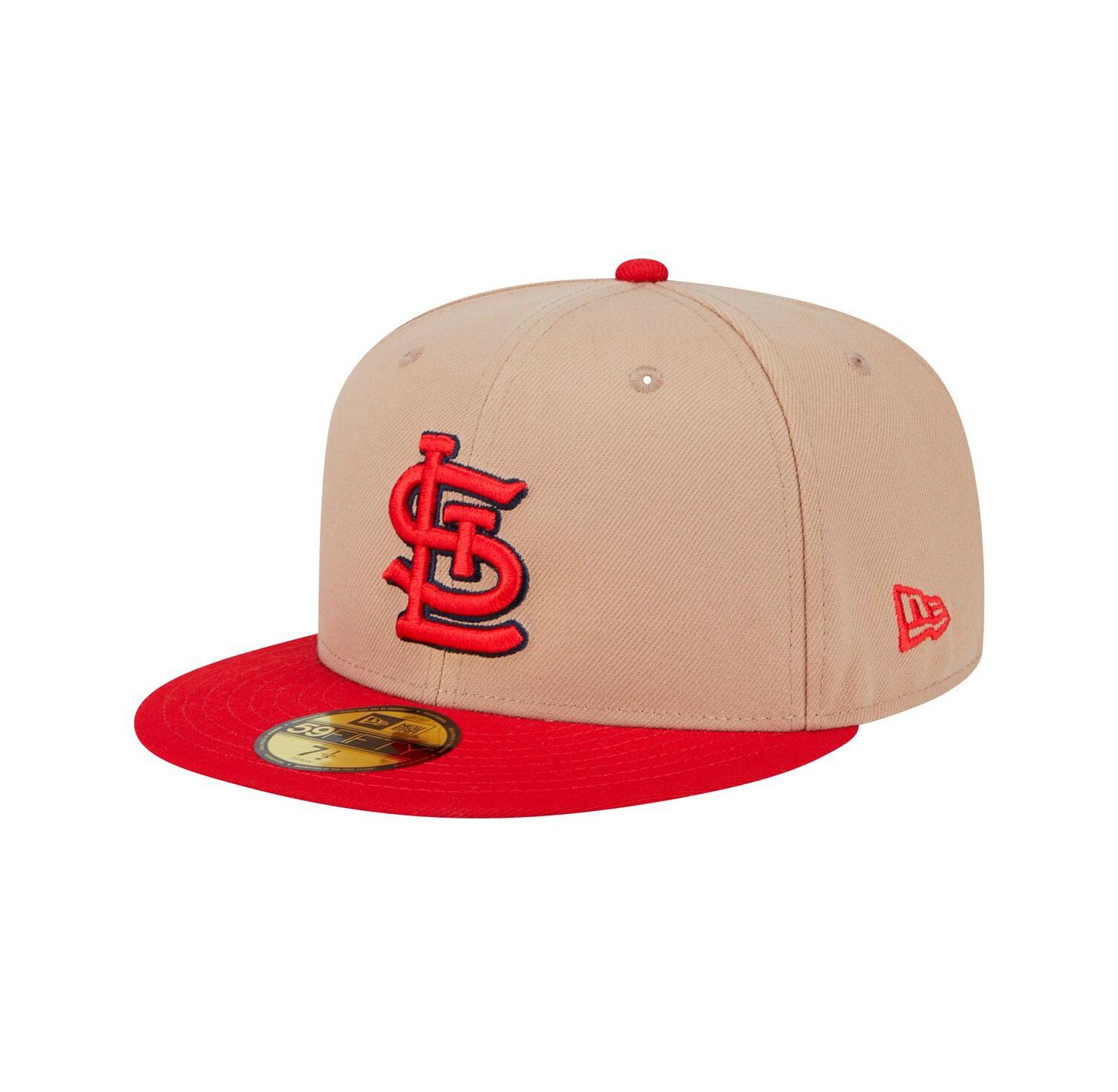 Men's Khaki St. Louis Cardinals 59FIFTY Fitted Hat