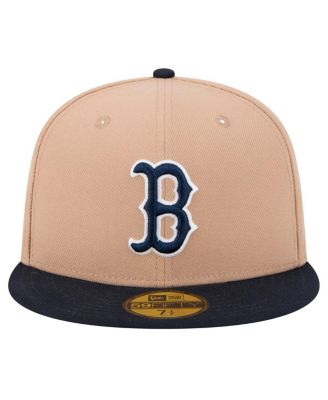 Men's Khaki Boston Red Sox 59FIFTY Fitted Hat