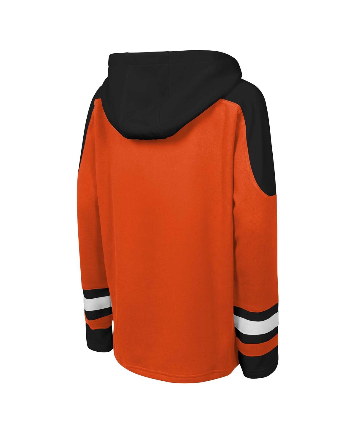 Outerstuff Big Boys And Girls Orange Philadelphia Flyers Must Have Home V-neck Pullover Hoodie In Orange