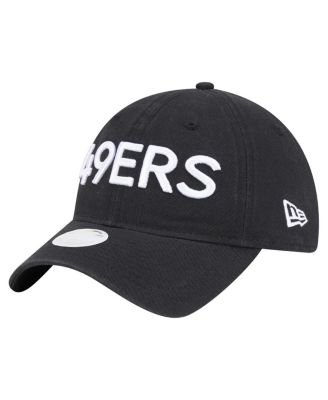 Women's Black San Francisco 49ers Cece 9TWENTY Adjustable Hat