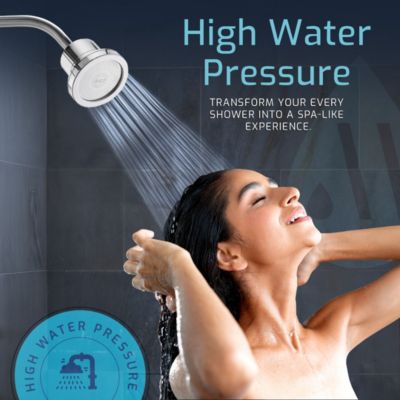 Filtered Shower Head &amp;#x2013; 15-Stage Chrome, Replaceable Filter, Removes Chlorine &amp; Odor, Improves Skin, Hair, Nails