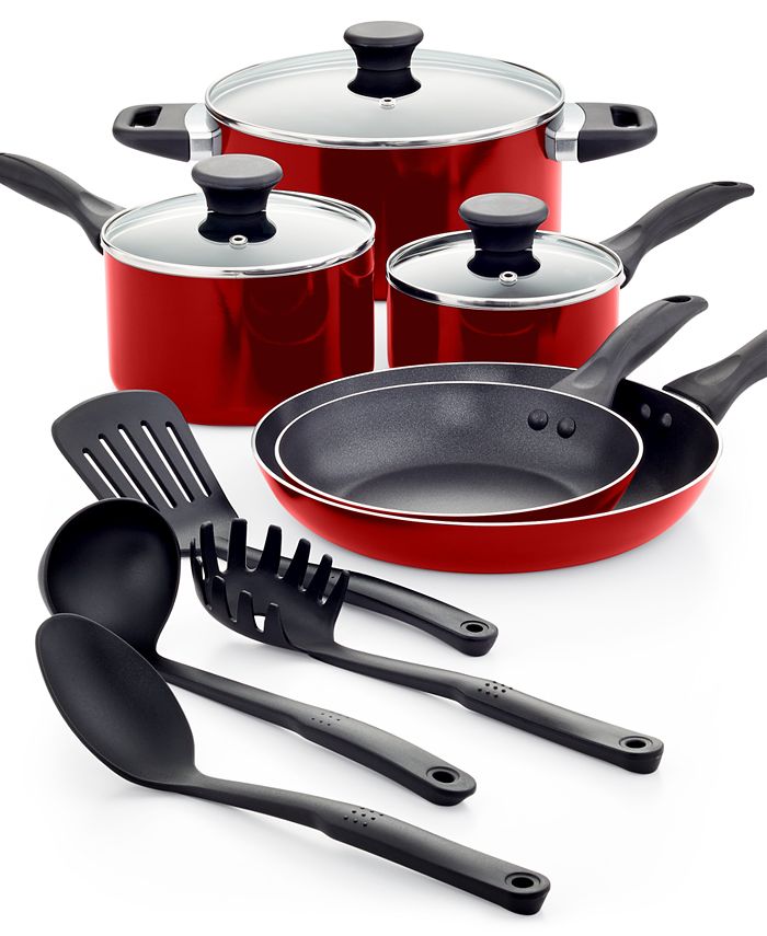 Tools of the Trade Nonstick Aluminum 12Pc. Cookware Set, Created for Macy's Macy's