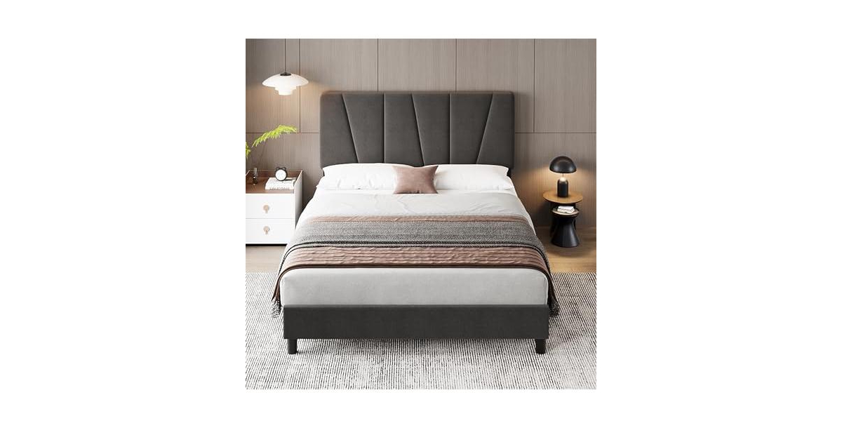 Size Bed Frame with Adjustable