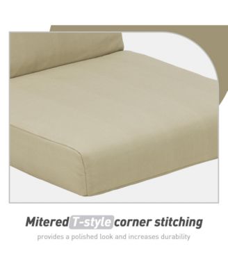 Outdoor Chair Cushion 20.5x20.5x4.33 inches Patio Furniture Seat Cushion - Set of 4