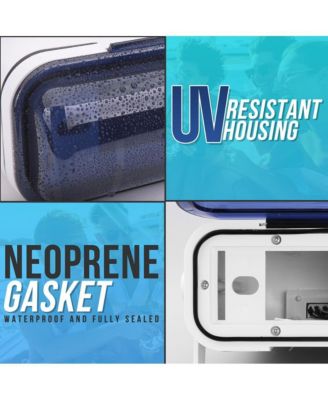 Universal Marine Stereo Housing, White