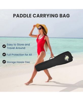 Adjustable 3-Piece SUP Paddle with Carry Bag