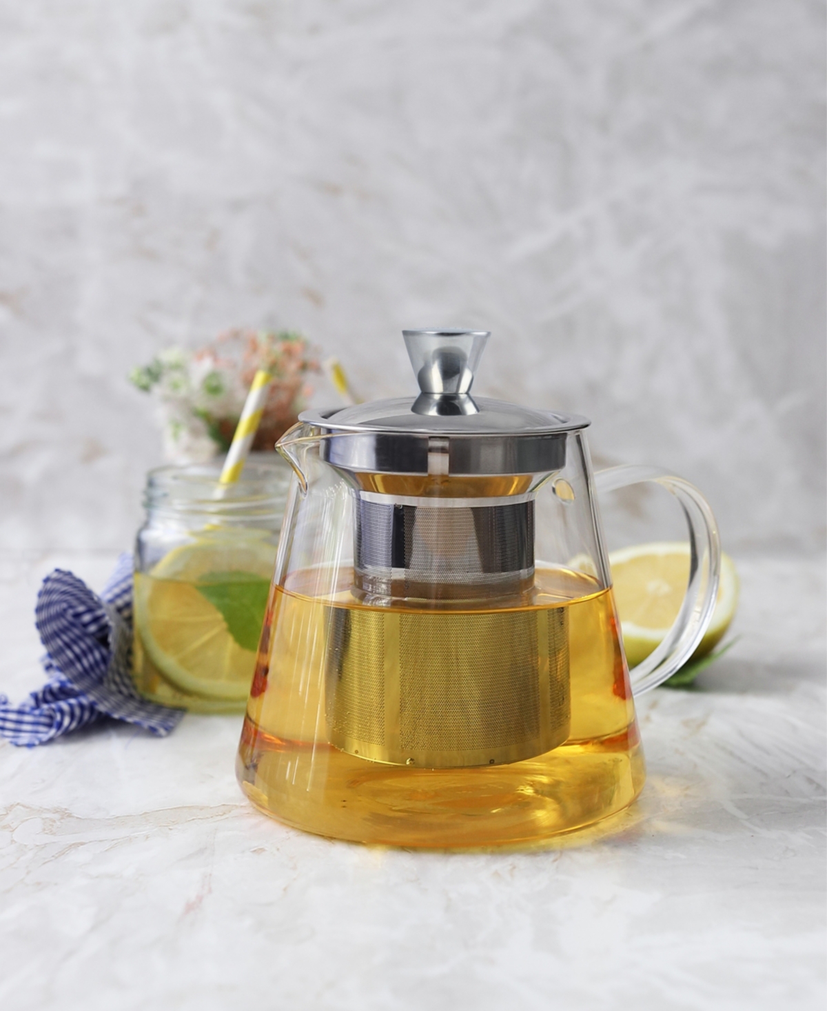 Cristel 41 Oz. Oolong Teapot In Glass