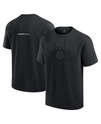 Fanatics - Men's and Women's Black Pittsburgh Steelers Elements Flex Tri-Blend T-Shirt