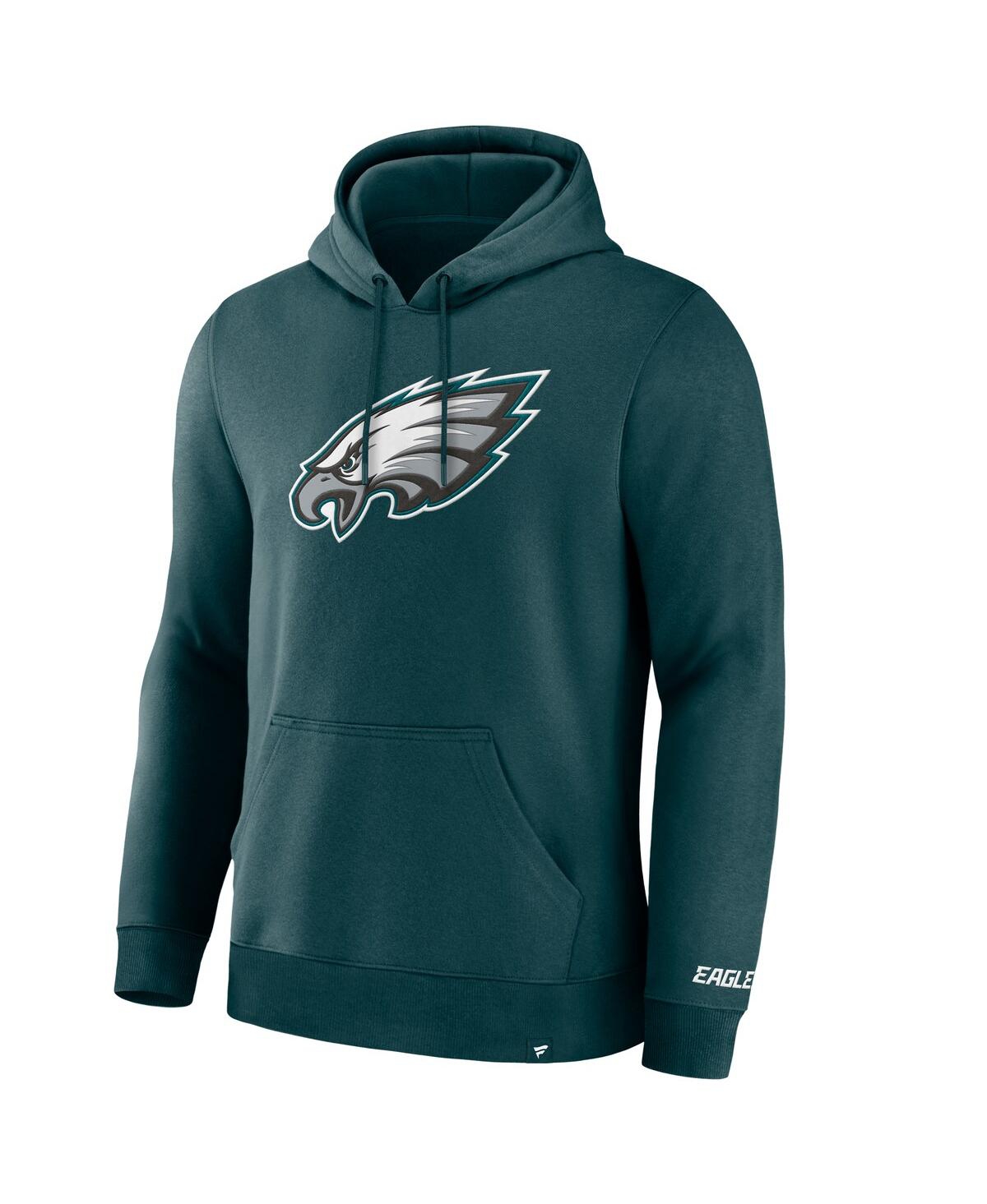 Fanatics Men's Green Philadelphia Eagles Legacy Fleece Pullover Hoodie In Green
